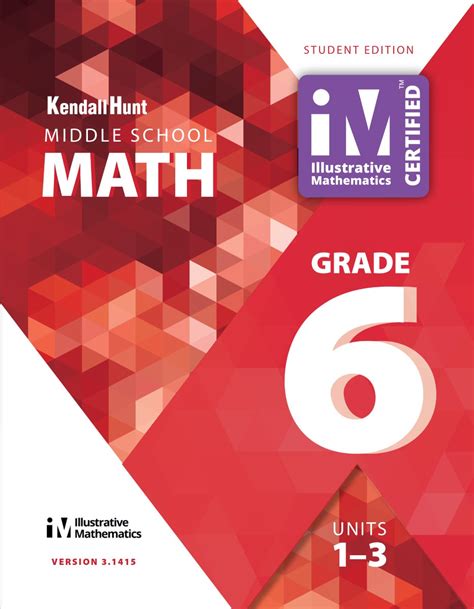 Title Kendall Hunt Illustrative Mathematics. . Kendall hunt middle school math grade 6 answer key pdf